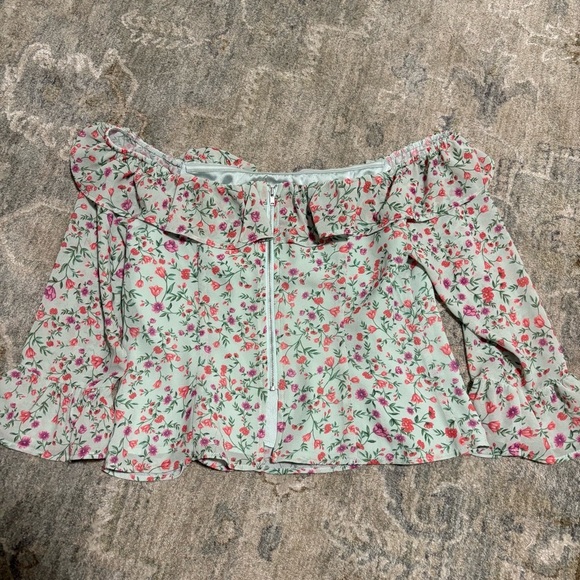 Lovers + Friends Farren Blouse in Chateau Floral M - Picture 4 of 4